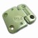 Door Hinge LH with mirror holes Land Rover Defender VIN WA138480 on LR077707
