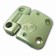 Door Hinge RH with mirror holes - Land Rover Defender VIN WA138480 on LR077708 