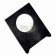 Fuel Filler Chequer Plate Surround Black - Defender 90 to 1998 