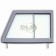 Door Top Frame Left Hand Glazed Land Rover Series 2/2a/3 MTC5383G