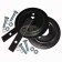 Coil Spring Seat Set Rear STANDARD BLACK Land Rover Defender 90, Discovery 1, Range Rover Classic, NRC9700KITR