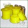 Polyurethane Radius Arm Bush Set Front to axle Yellow Land Rover Disco1, RRC`85 on less Anti-roll NTC6860PY-YELLO
