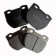 Brake Pad Set Rear Land Rover Defender 110/130 VIN 1A614448 on SFP000250 