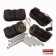 Brake Pad Set Front with sensor BritpartXS Range Rover Classic VIN GA399973 Land Rover Discovery 1 vented discs SFP500180