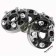 Wheel Spacer Set 30mm set of 4 Discovery 3, 4, 5, Range Rover L322 and Sport, NEW Defender Terrafirma TF303B Black
