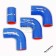 Intercooler Silicone Hose Set 200Tdi Diesel Land Rover Defender Terrafirma TF720