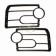 Lamp Guard Set Front Land Rover Discovery 3 VUB501200
