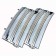 Air Intake Grille Set Chrome finish Pair Range Rover L322 VUB503650